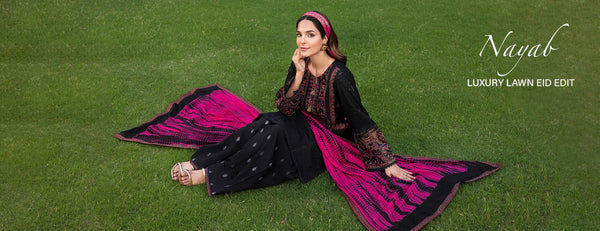 Different Styles of Lawn Suits for Women in Pakistan
