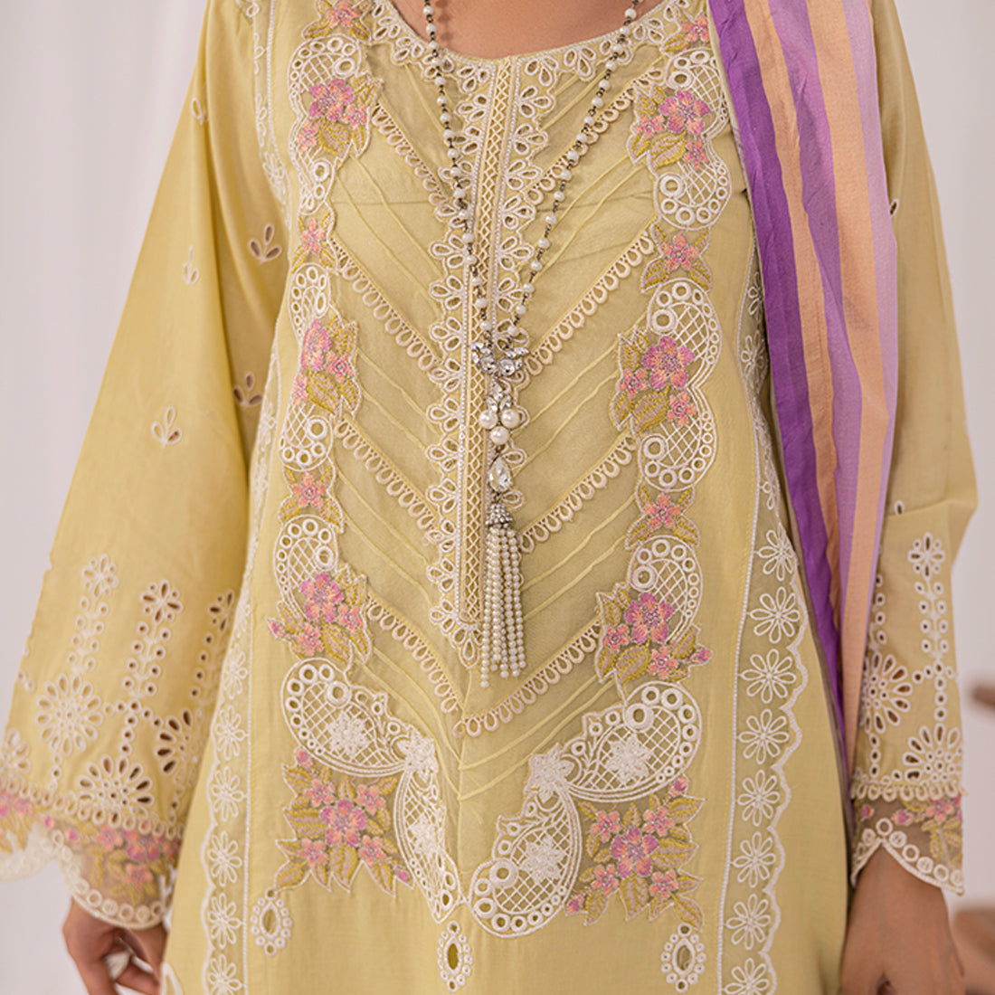 ZR-2430-B Zahra Rubab Chikan Kaari