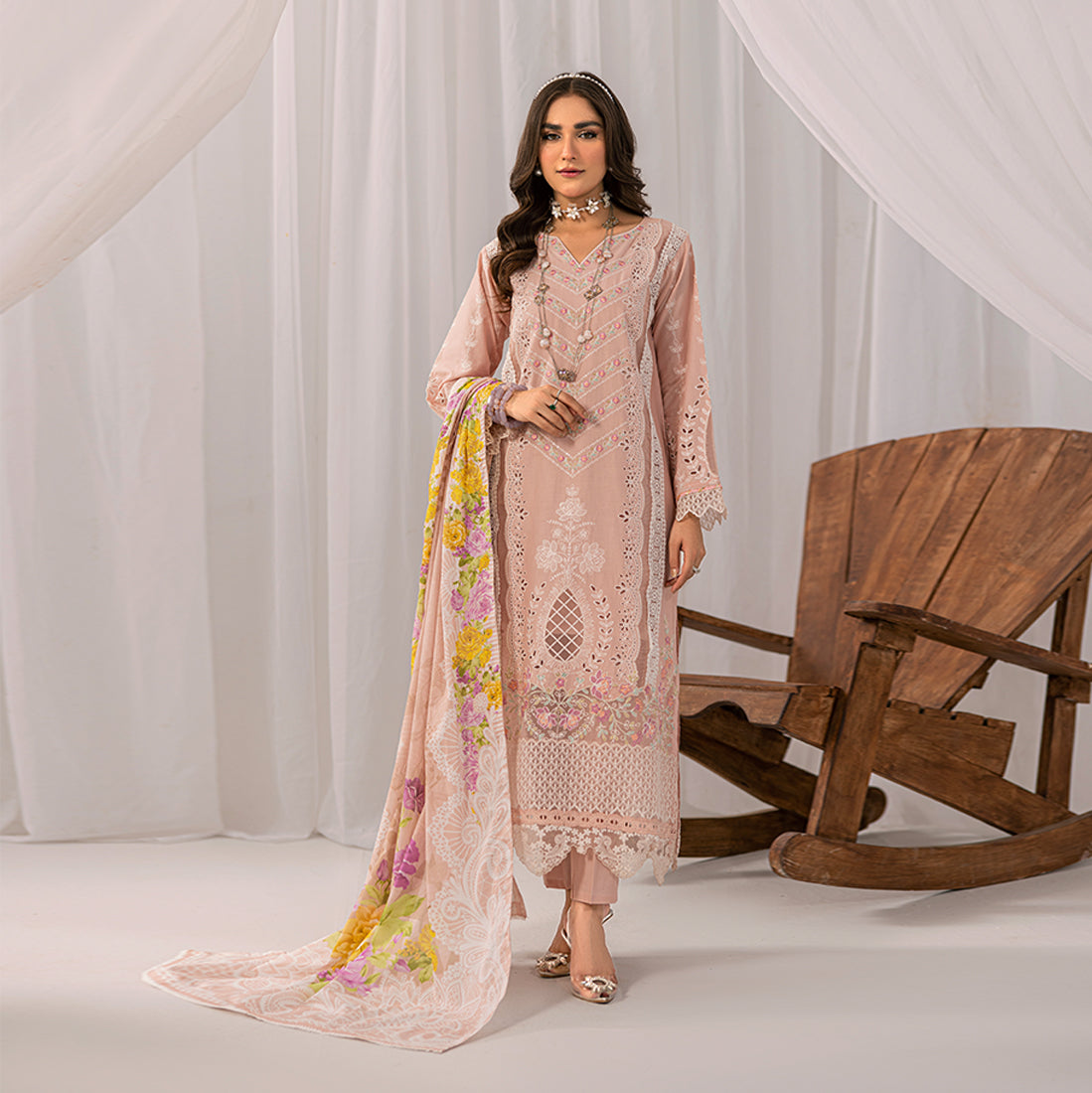 ZR-2427-B Zahra Rubab Chikan Kaari