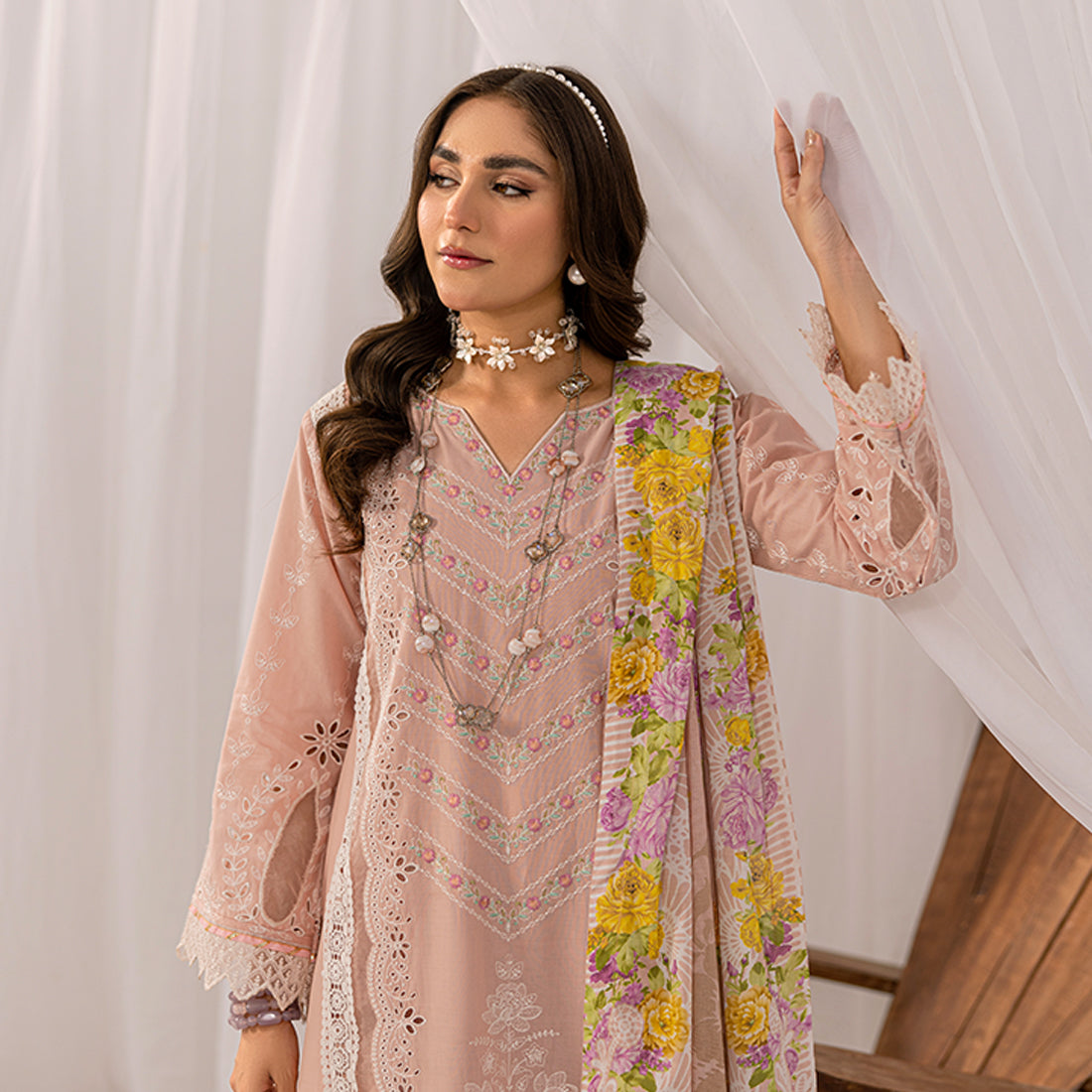ZR-2427-B Zahra Rubab Chikan Kaari