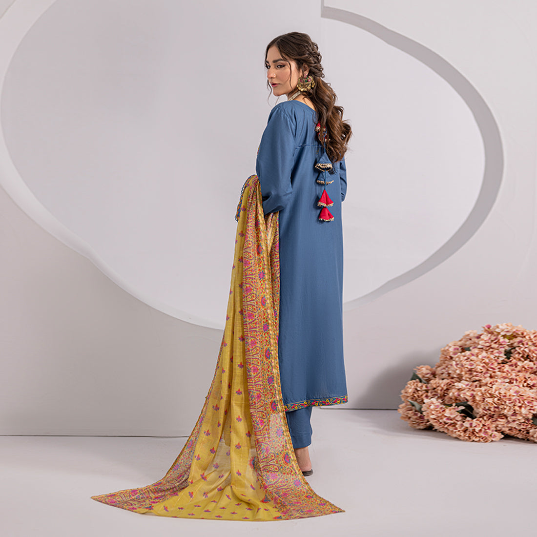 ZR-2426-B Zahra Rubab Chikan Kaari