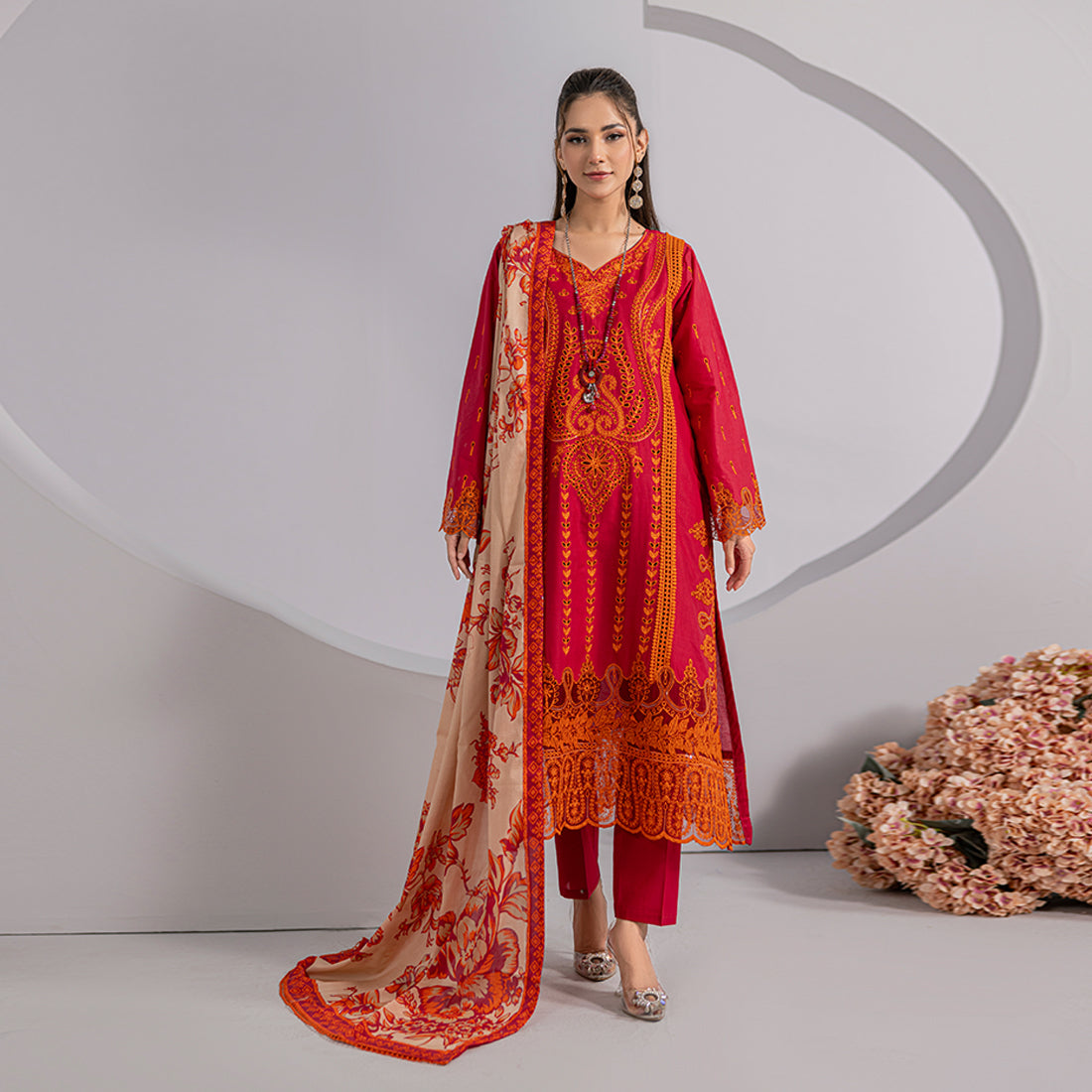 ZR-2431-B Zahra Rubab Chikan Kaari