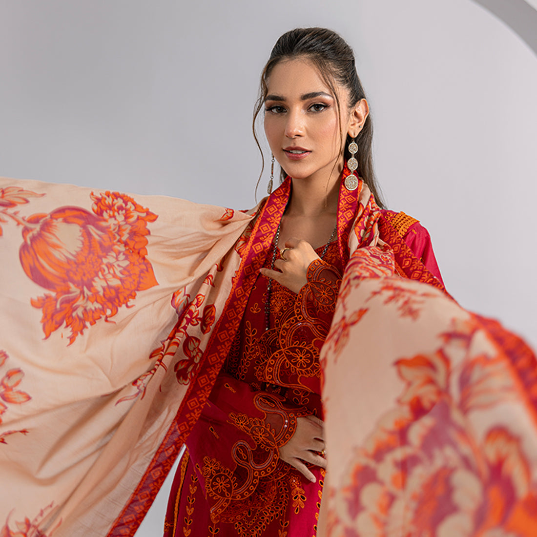 ZR-2431-B Zahra Rubab Chikan Kaari