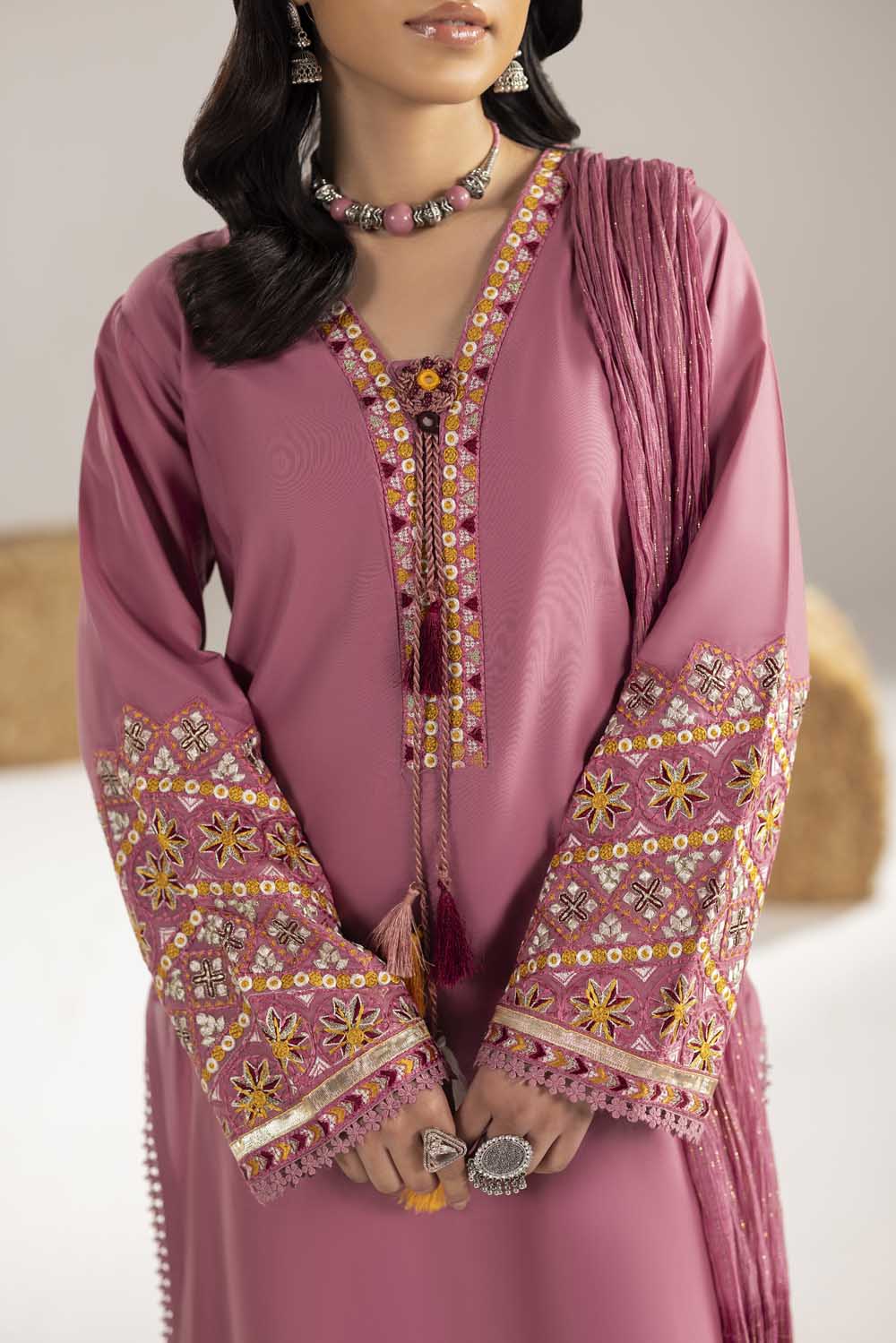 ZR-2616 | CORAL PINK Zahra Rubab