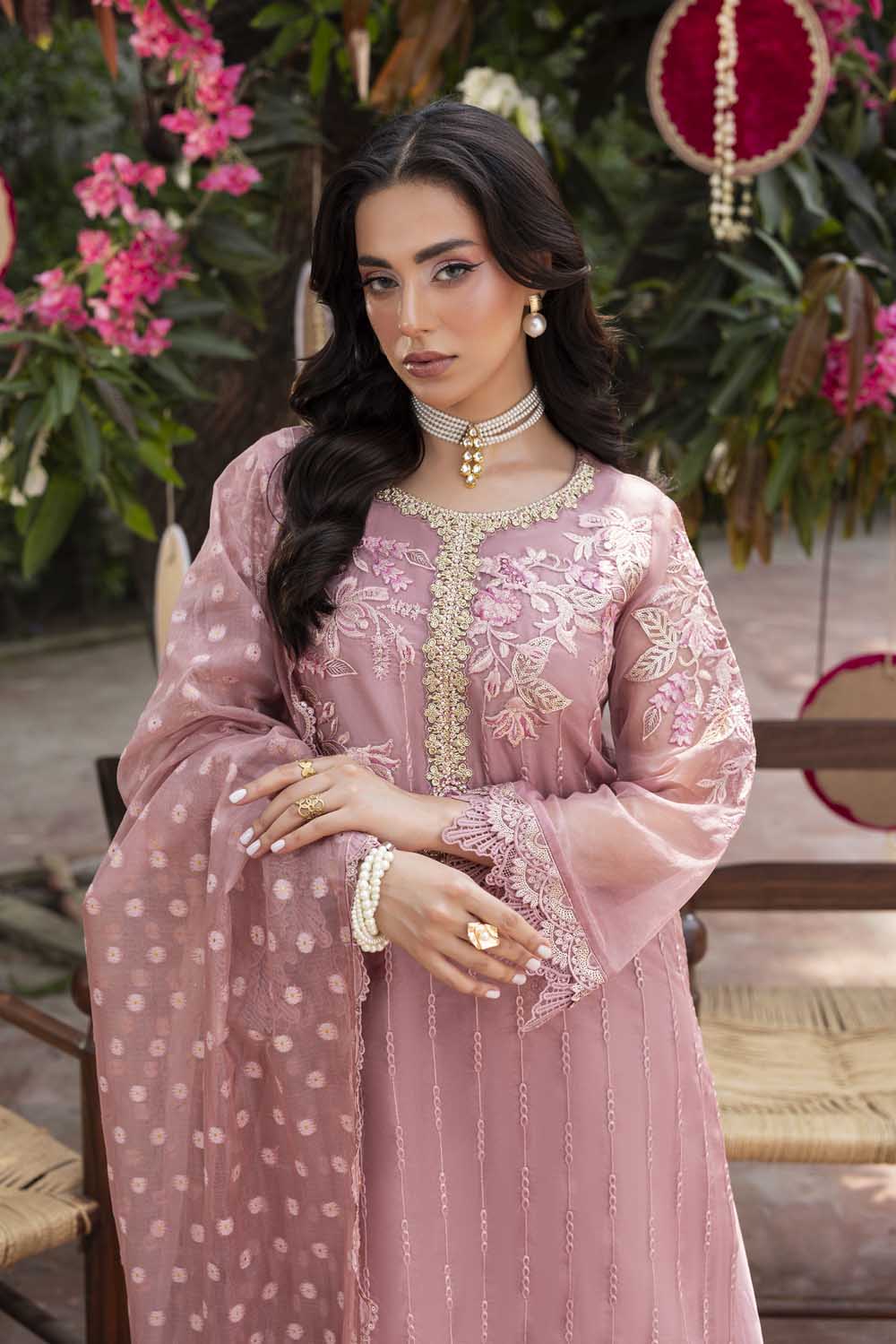 ZR-2547 | CORAL PINK Zahra Rubab