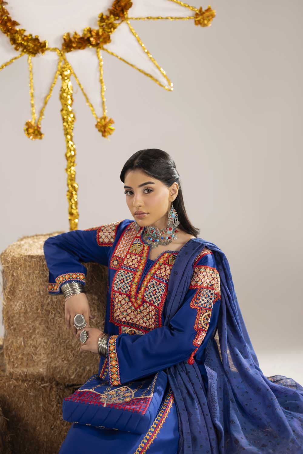 ZR-2614 | BLUE Zahra Rubab