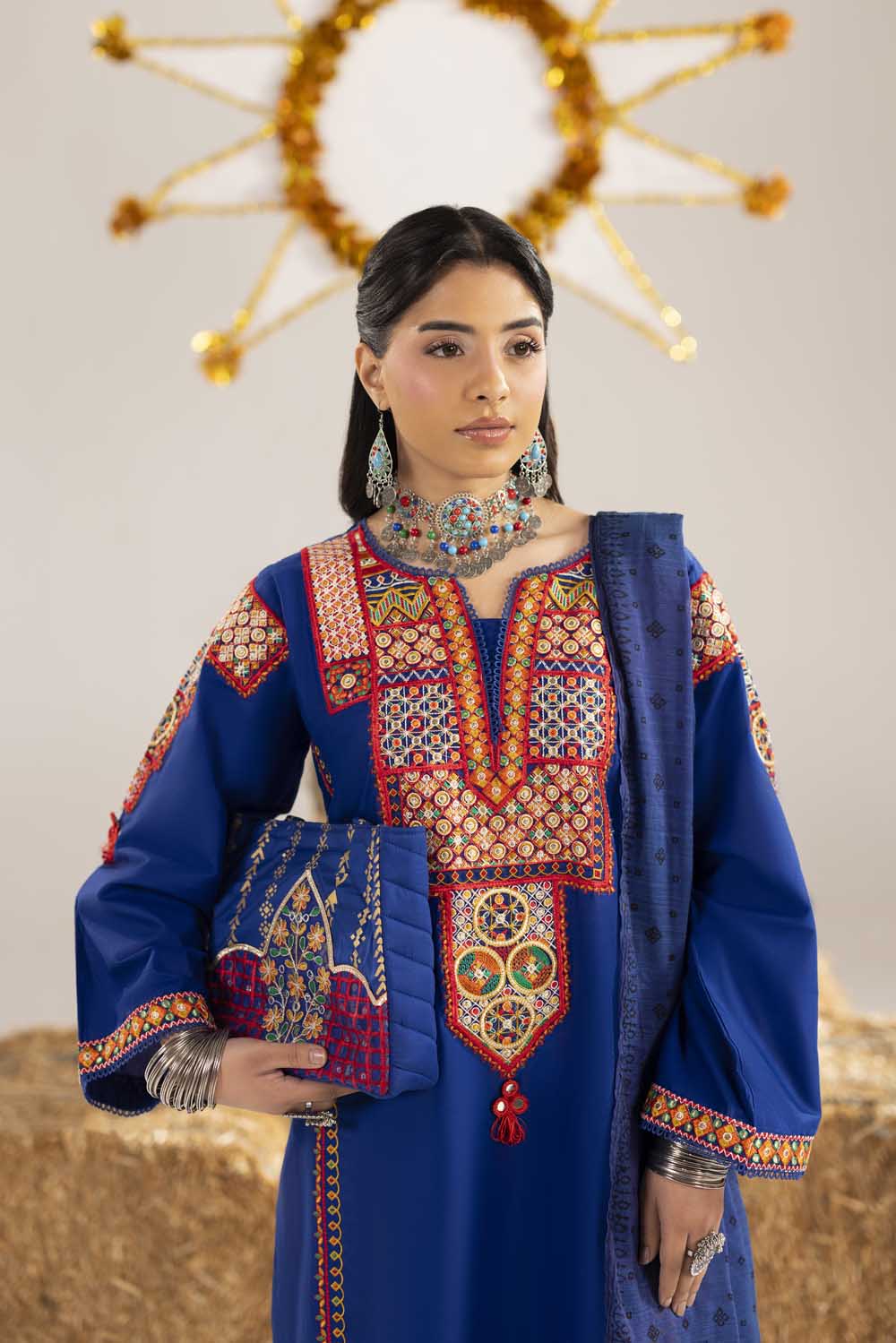 ZR-2614 | BLUE Zahra Rubab
