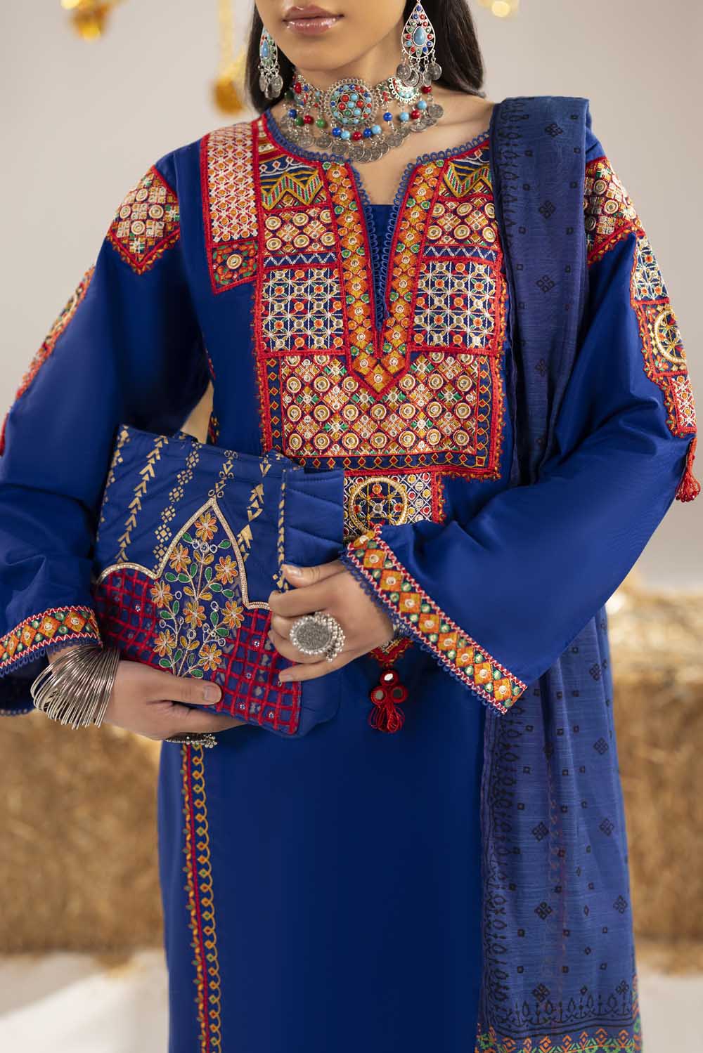 ZR-2614 | BLUE Zahra Rubab