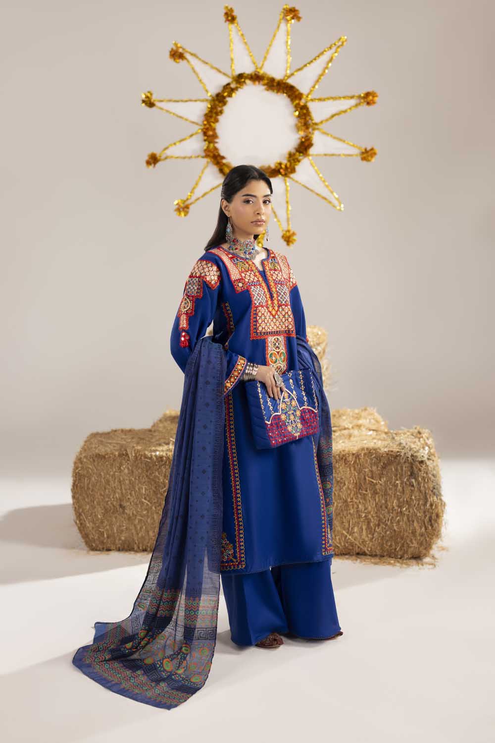 ZR-2614 | BLUE Zahra Rubab