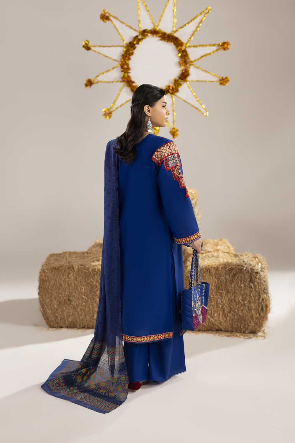 ZR-2614 | BLUE Zahra Rubab