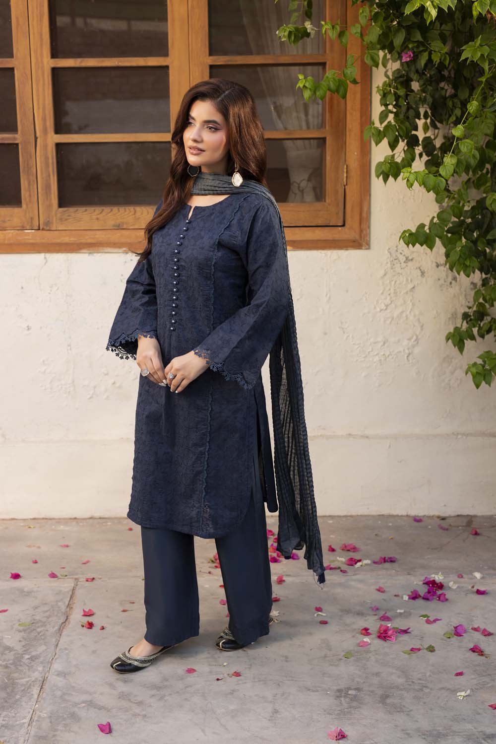 ZR-B006 | NAVY BLUE Zahra Rubab