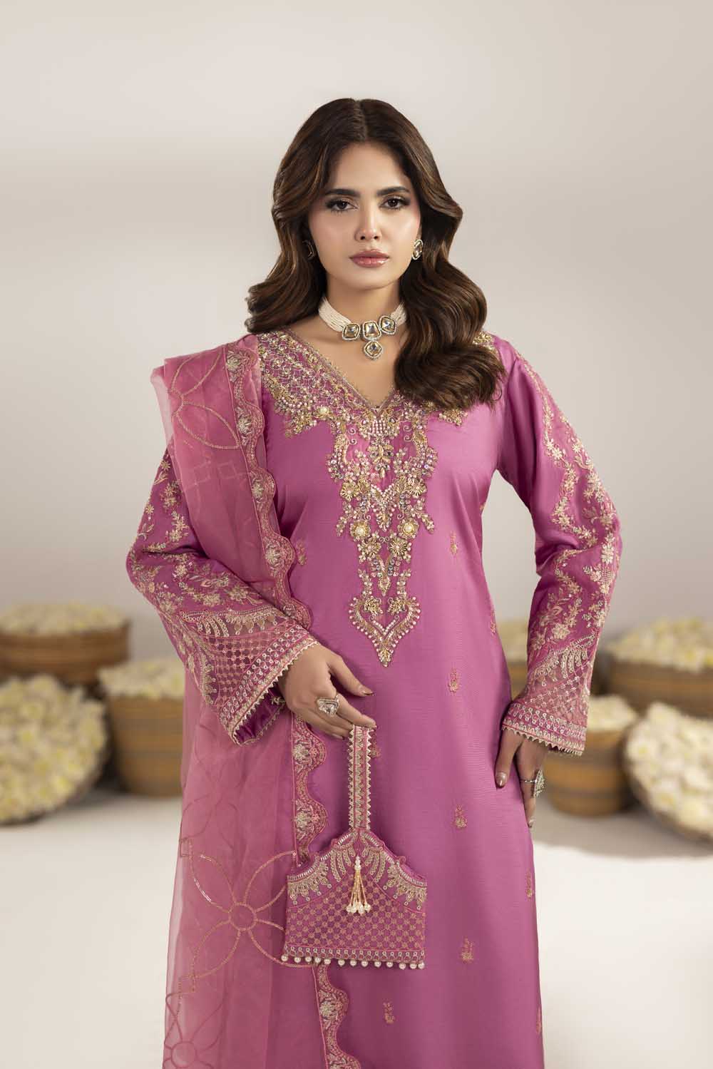 ZR-2604 | CORAL PINK Zahra Rubab