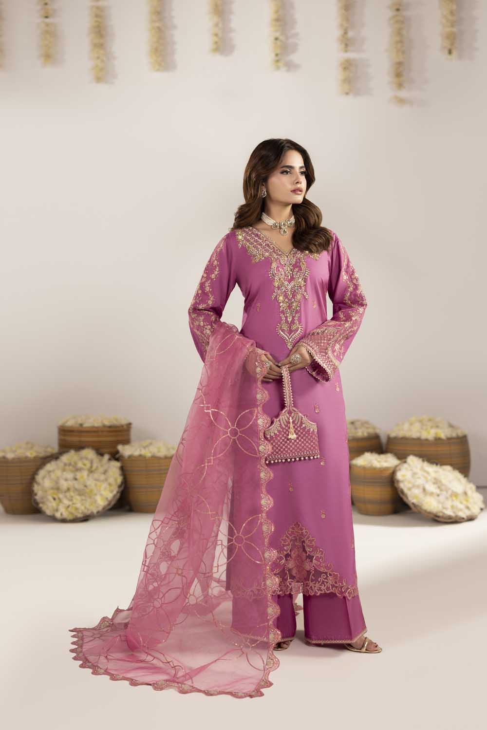 ZR-2604 | CORAL PINK Zahra Rubab
