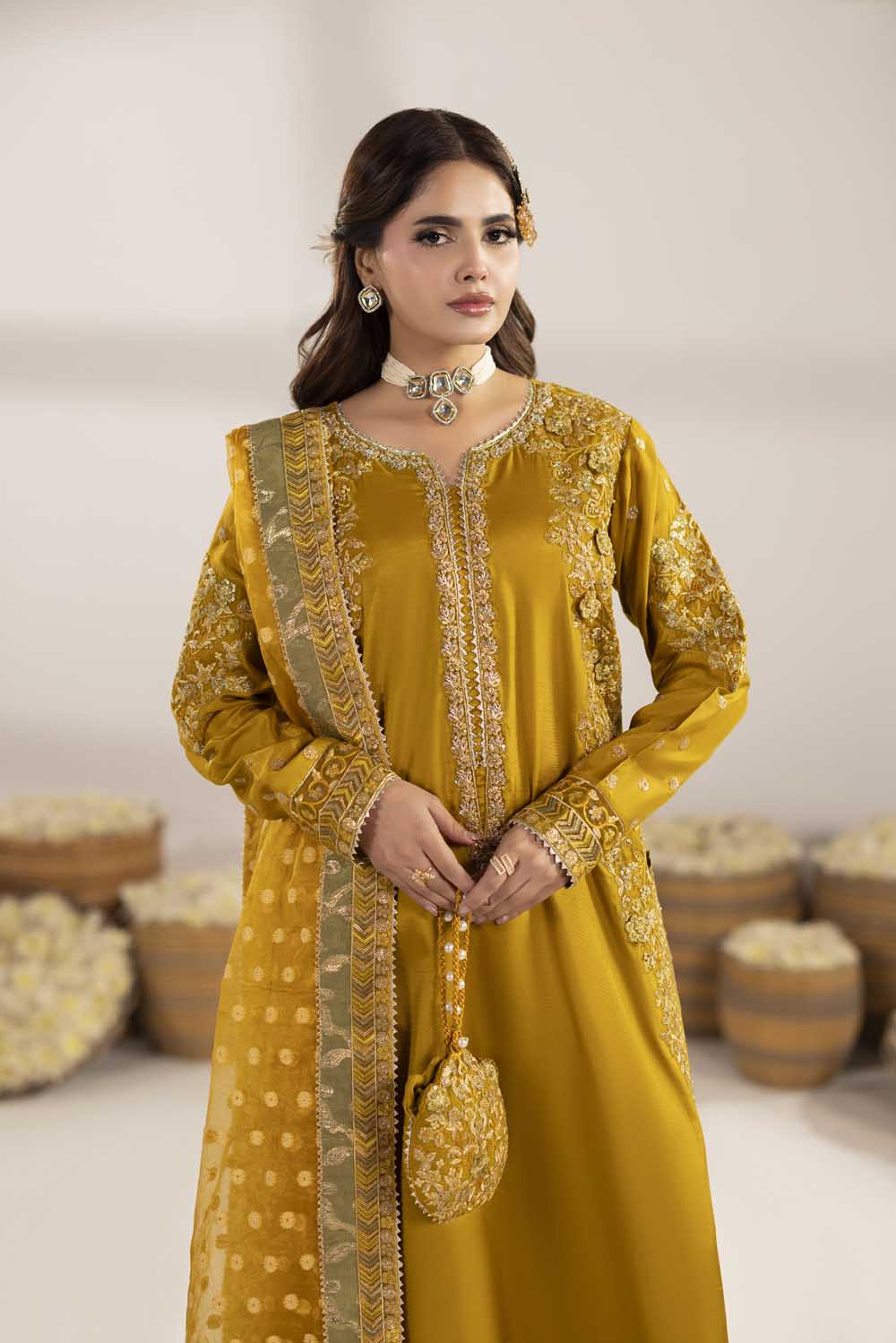 ZR-2603 | MUSTARD Zahra Rubab