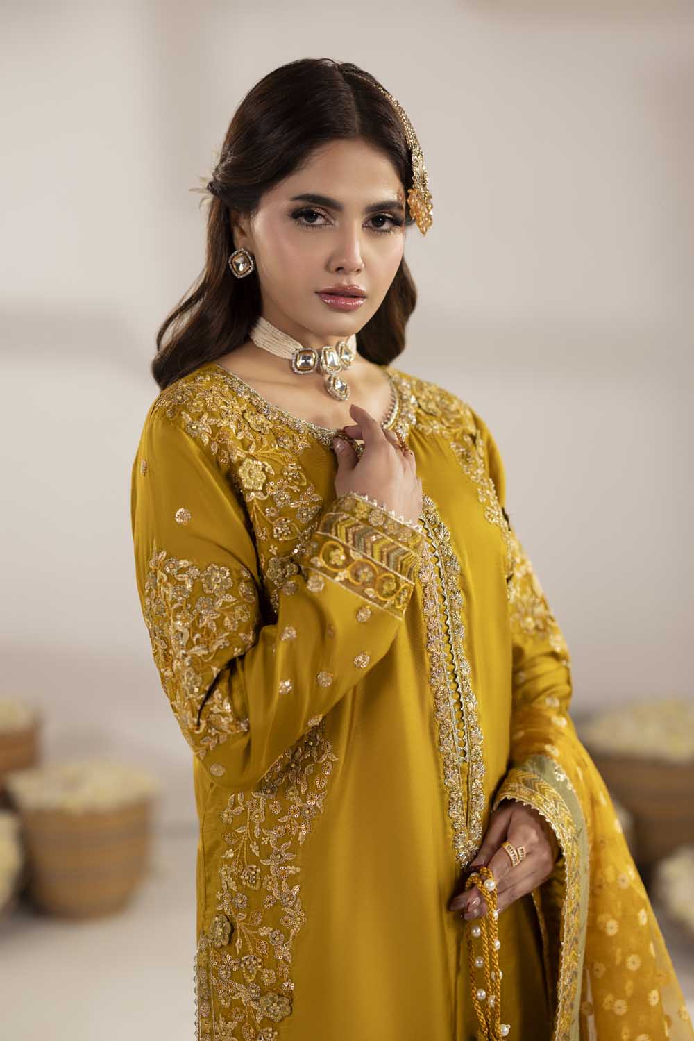 ZR-2603 | MUSTARD Zahra Rubab