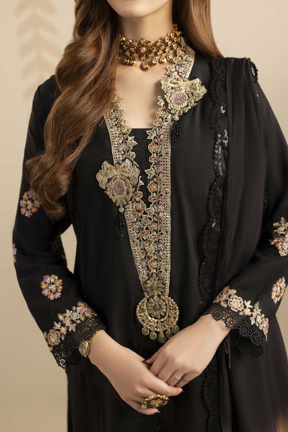 ZR-2559 | BLACK Zahra Rubab