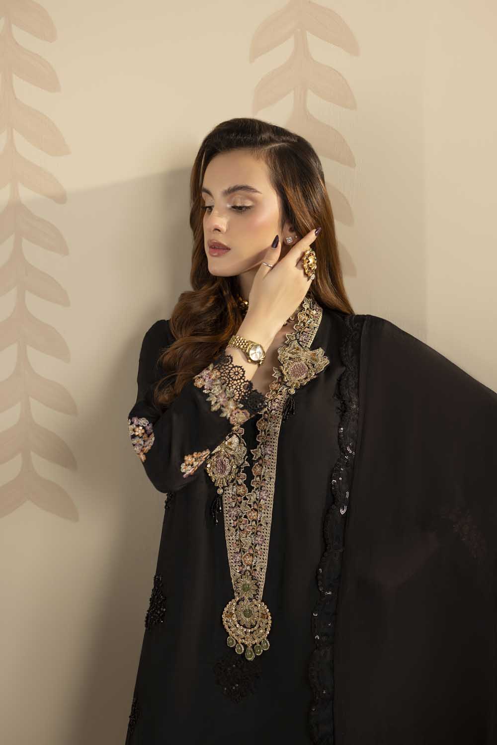 ZR-2559 | BLACK Zahra Rubab