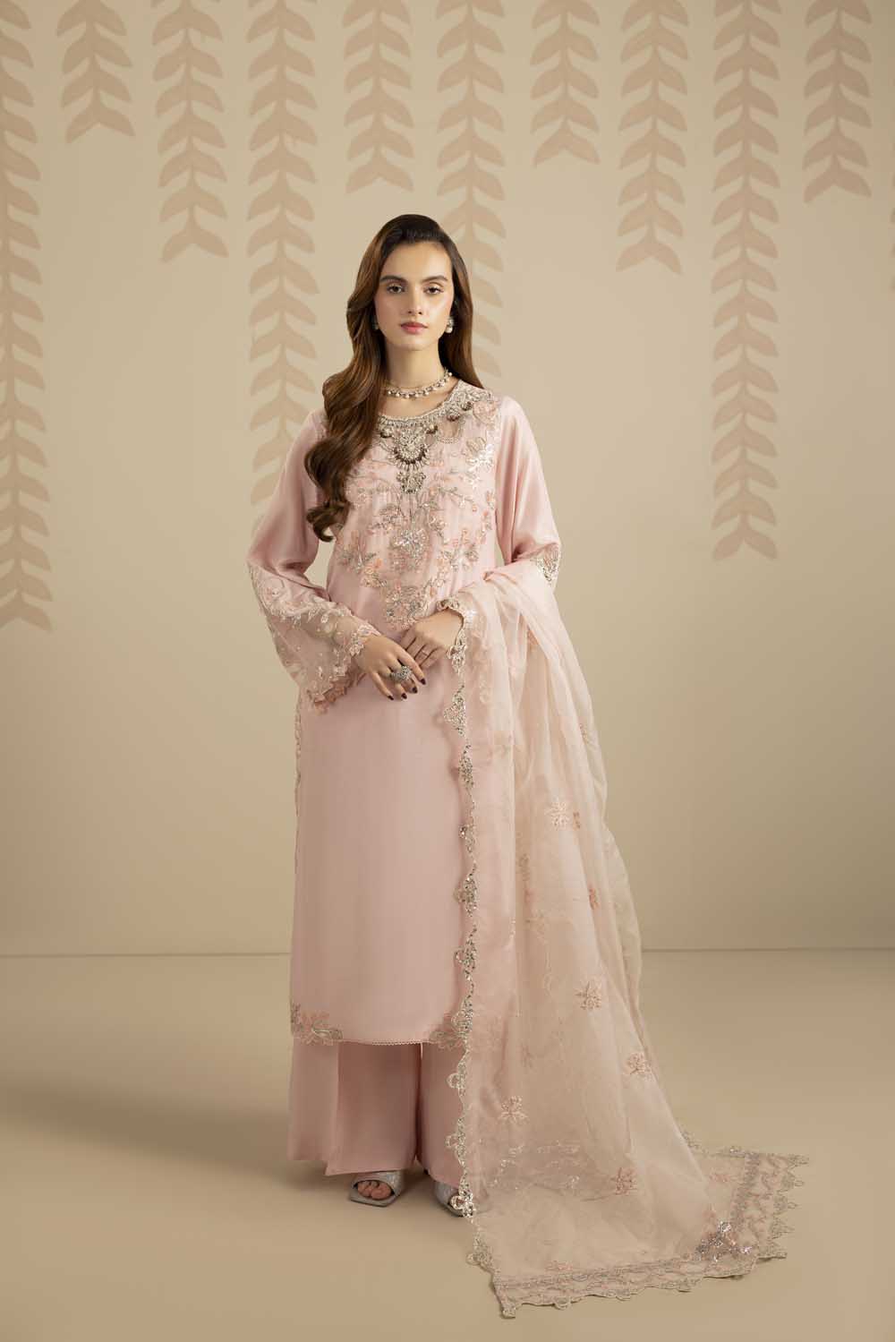 ZR-2558 | ROSE PINK Zahra Rubab