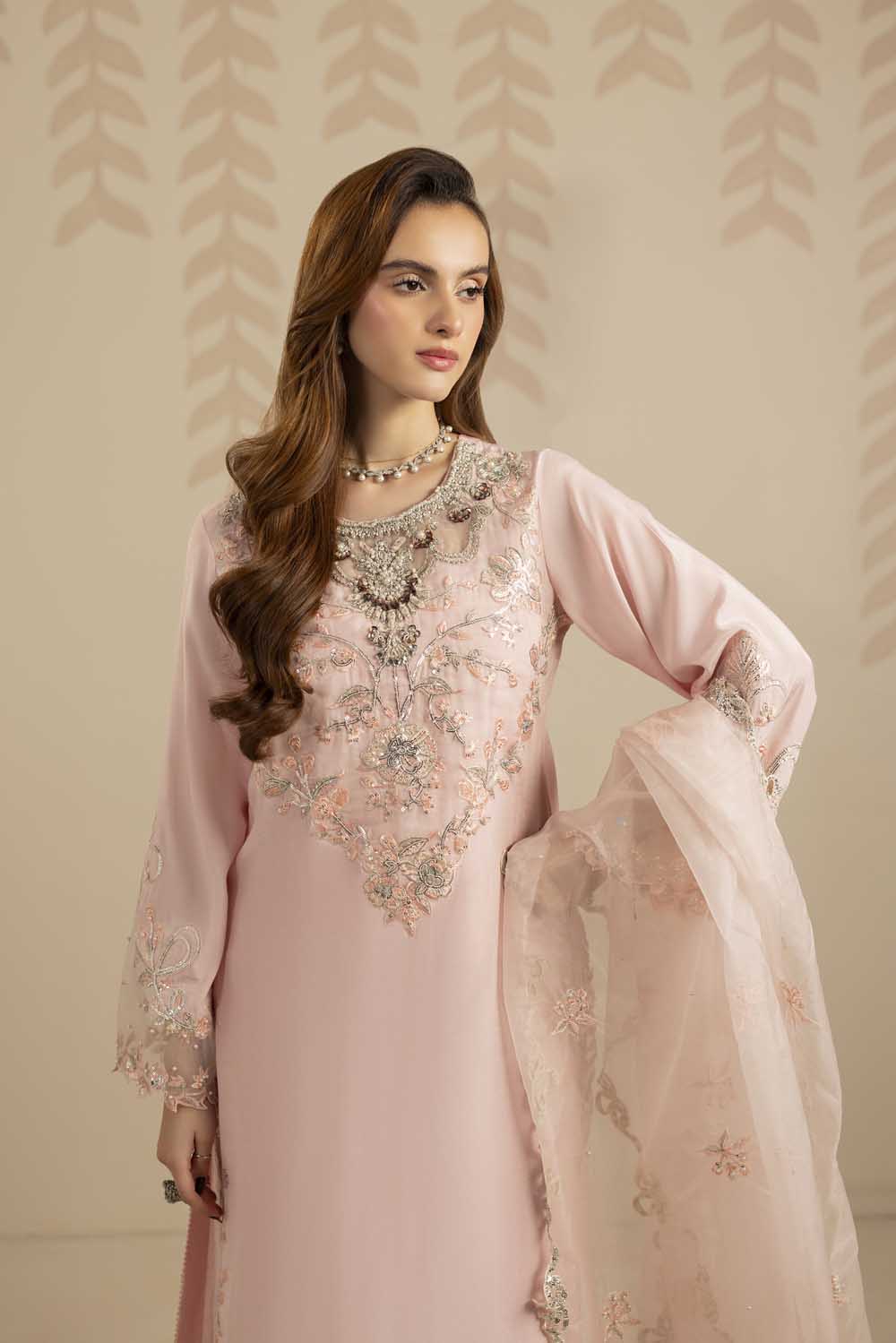 ZR-2558 | ROSE PINK Zahra Rubab