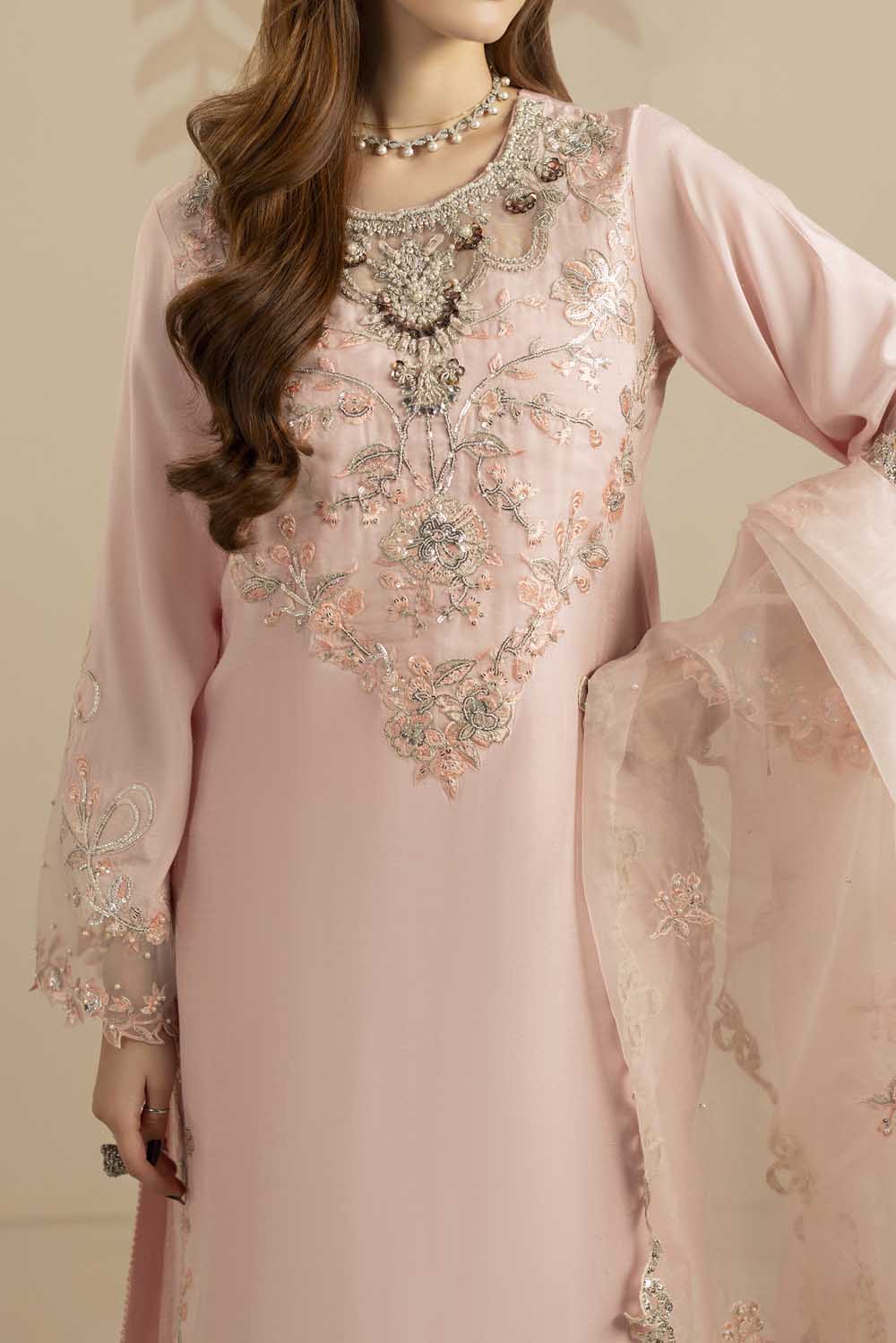 ZR-2558 | ROSE PINK Zahra Rubab