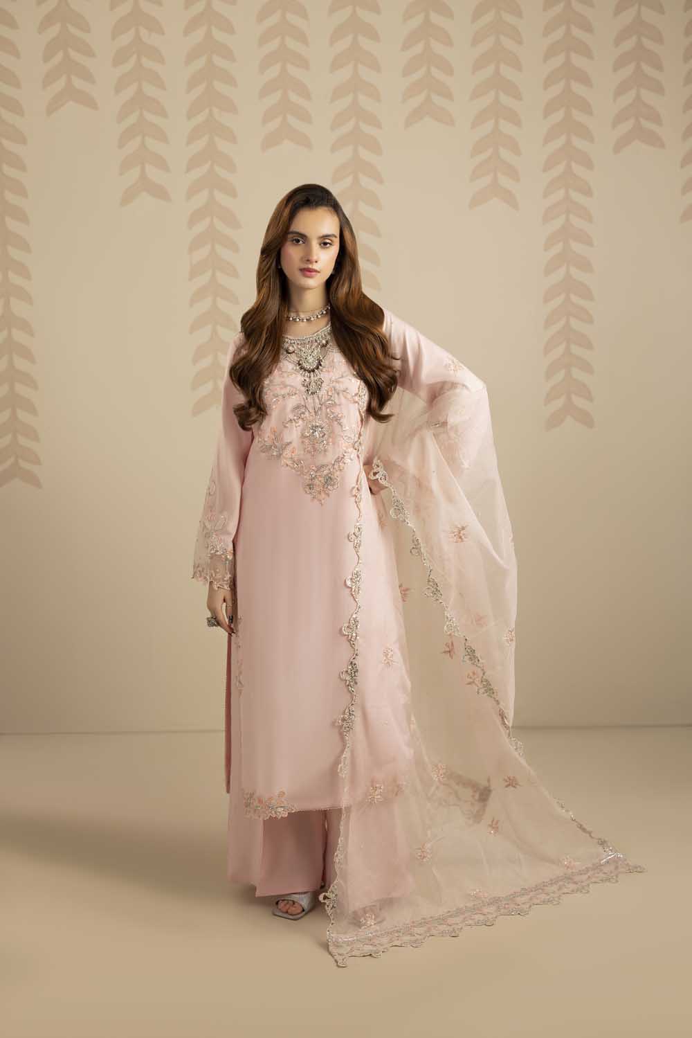ZR-2558 | ROSE PINK Zahra Rubab