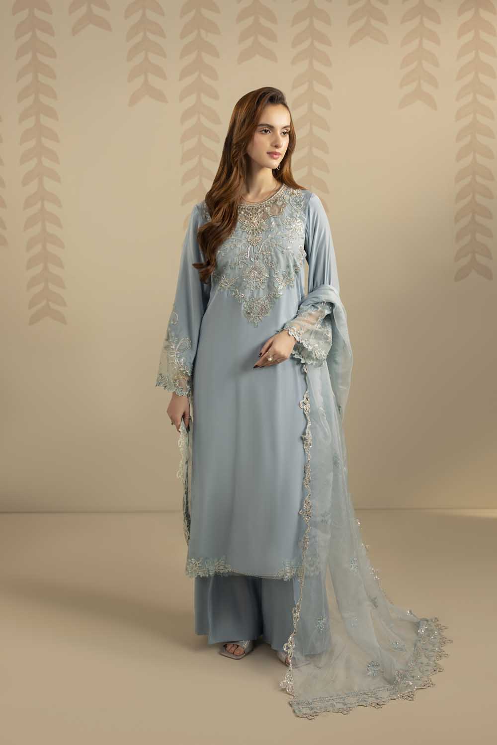 ZR-2558 | ICE BLUE Zahra Rubab