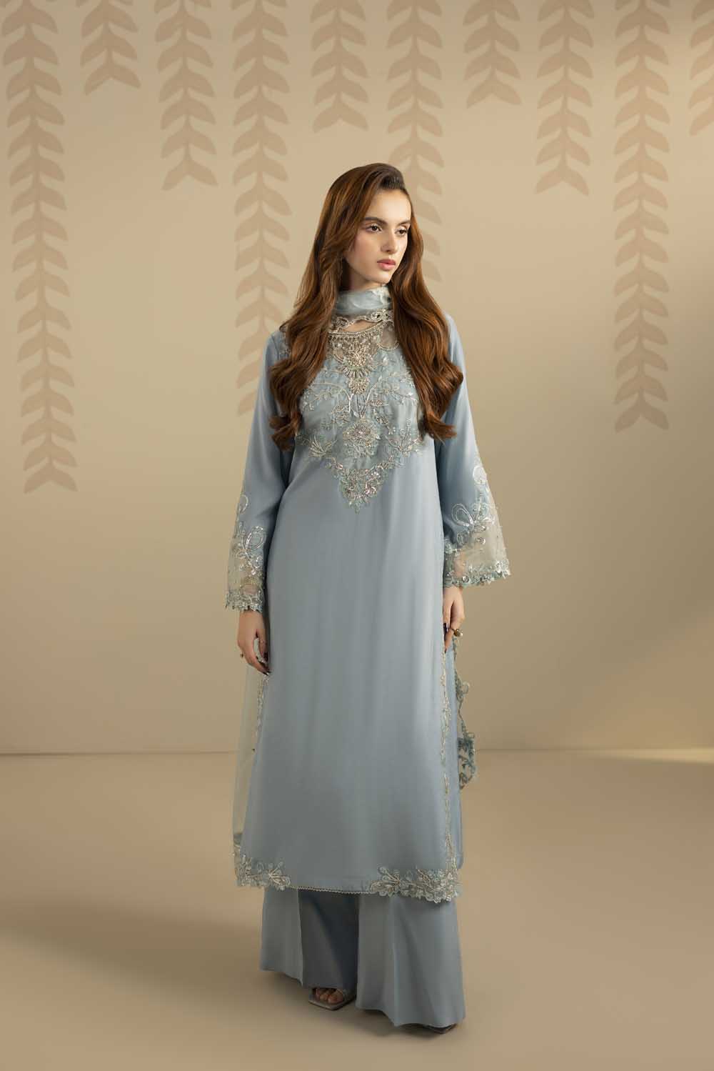 ZR-2558 | ICE BLUE Zahra Rubab