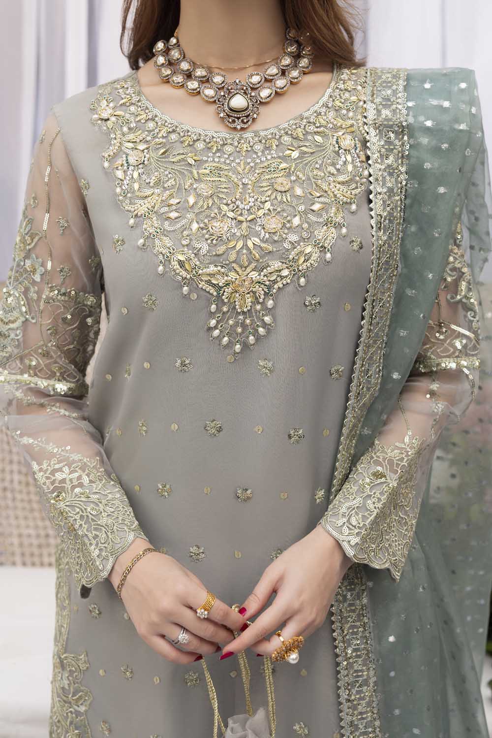 ZR-2571 | ICE-BLUE Zahra Rubab