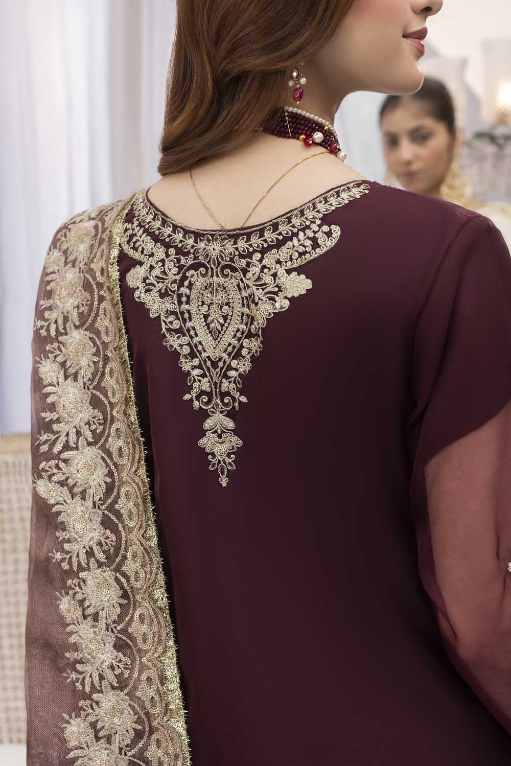 ZR-2568 | MAROON Zahra Rubab