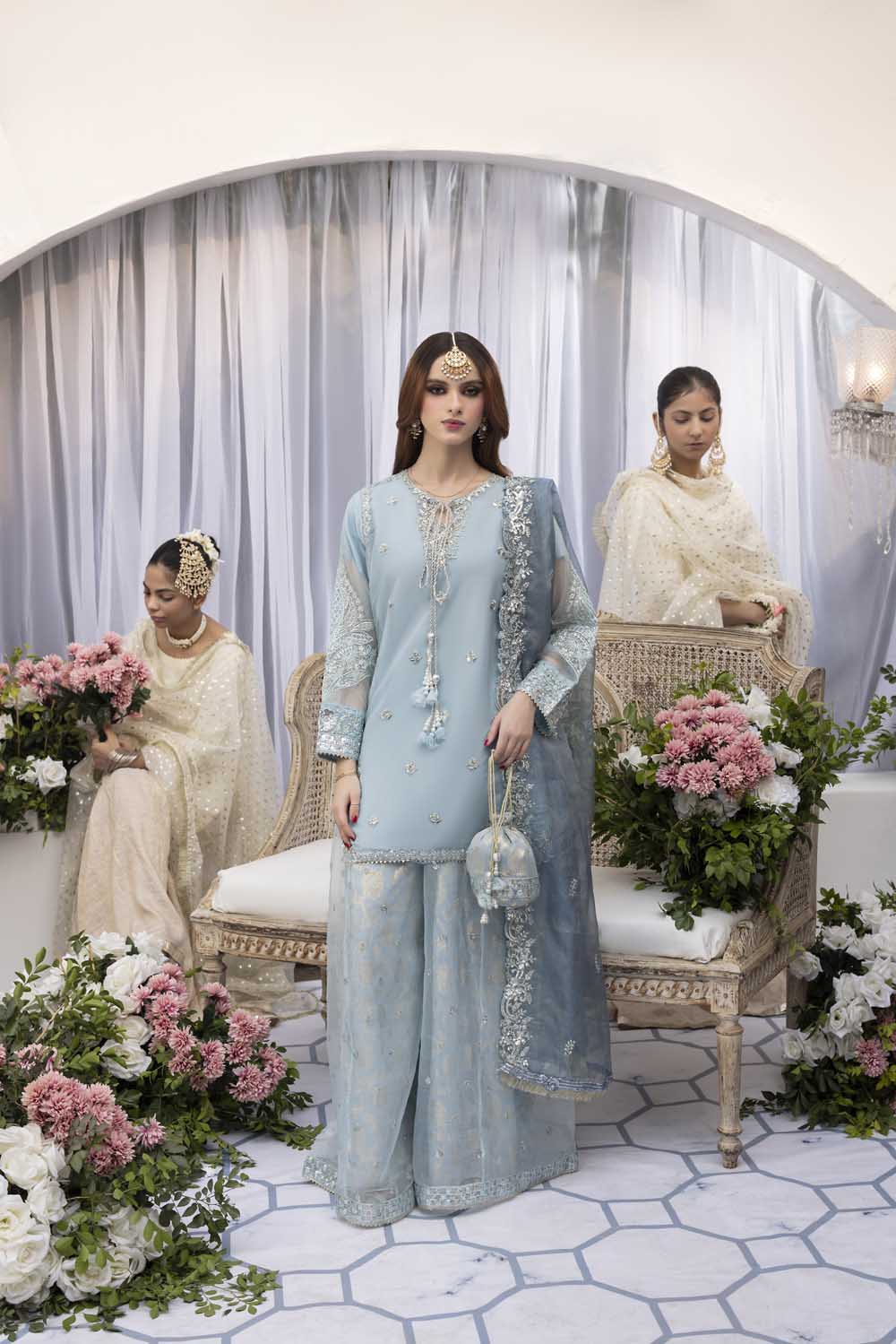 ZR-2569 | BABY BLUE Zahra Rubab