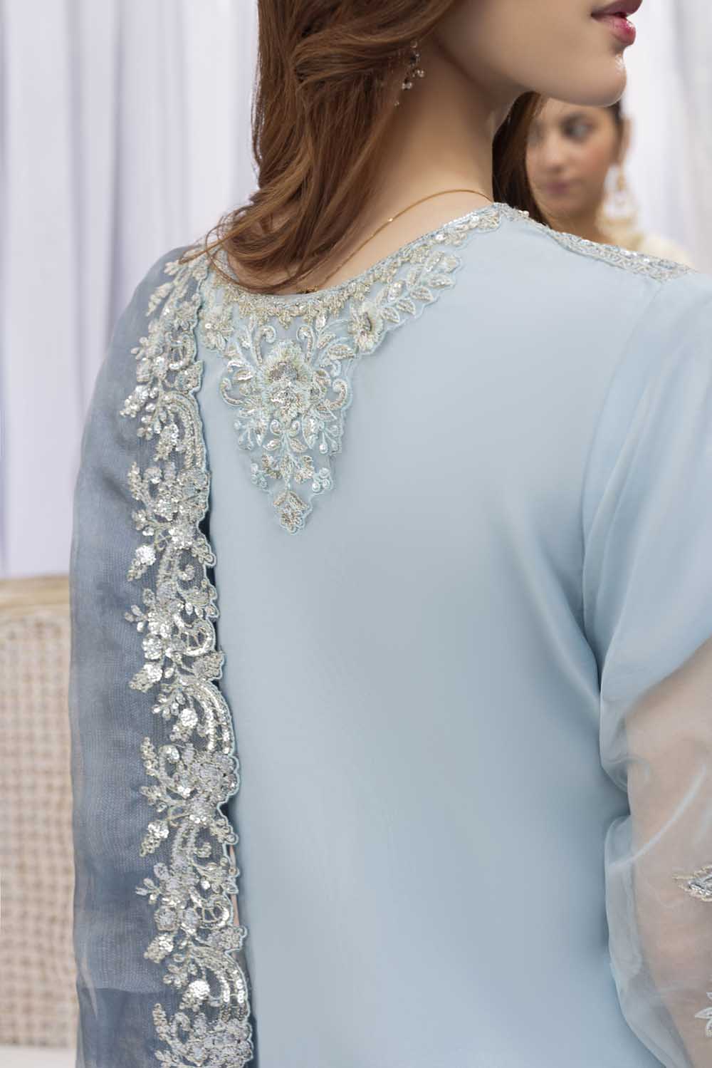 ZR-2569 | BABY BLUE Zahra Rubab
