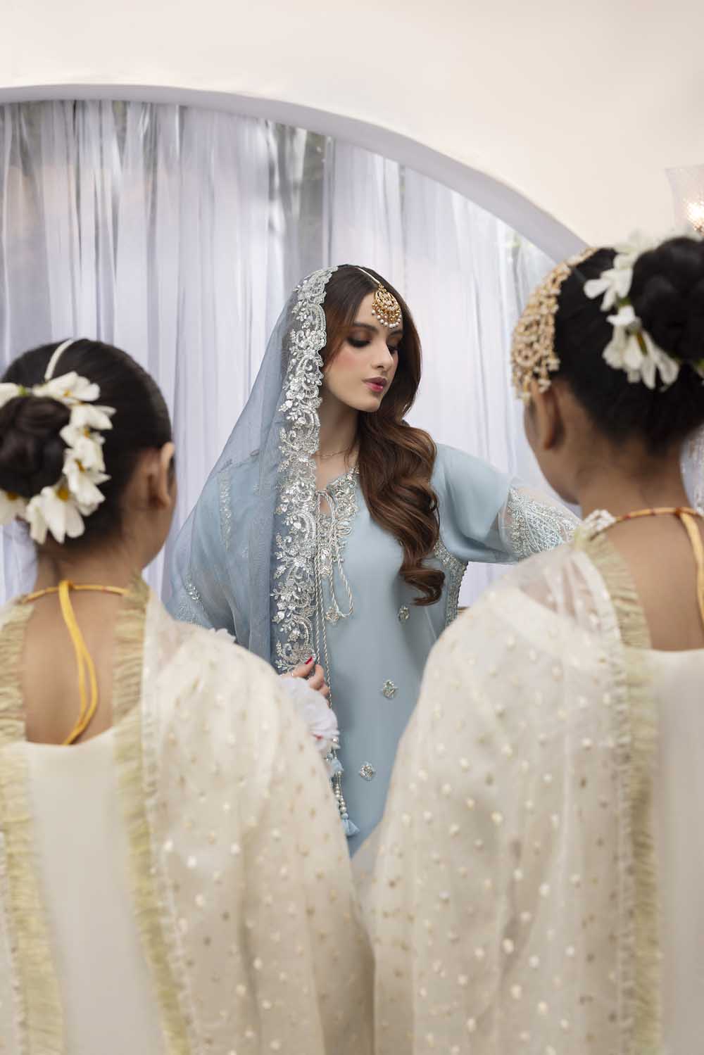 ZR-2569 | BABY BLUE Zahra Rubab