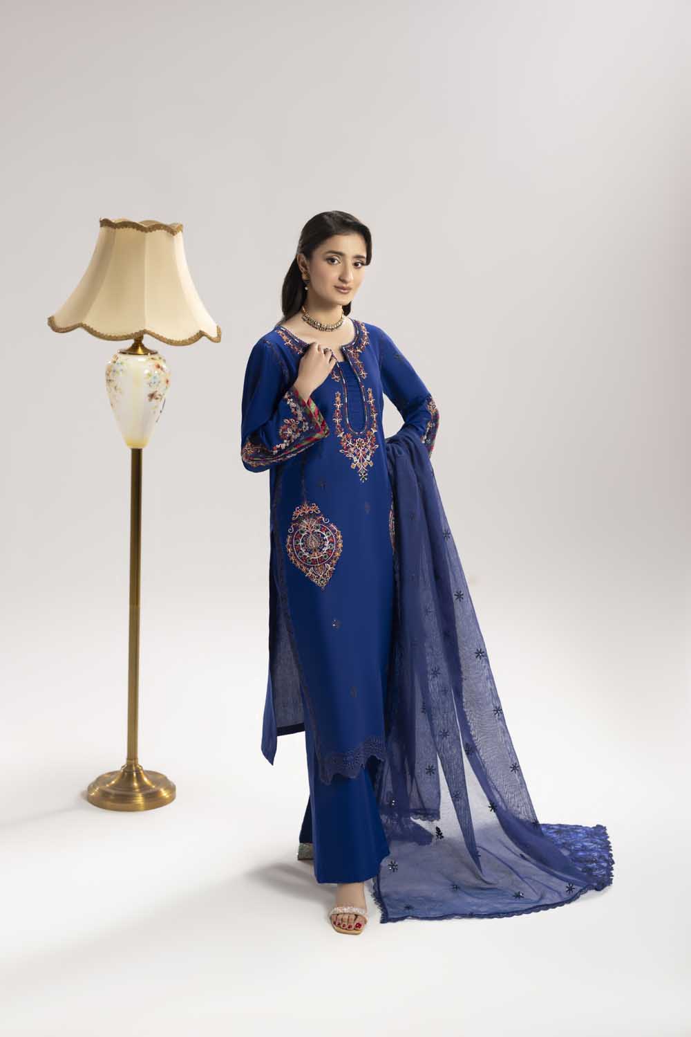 ZR-2617 | BLUE Zahra Rubab