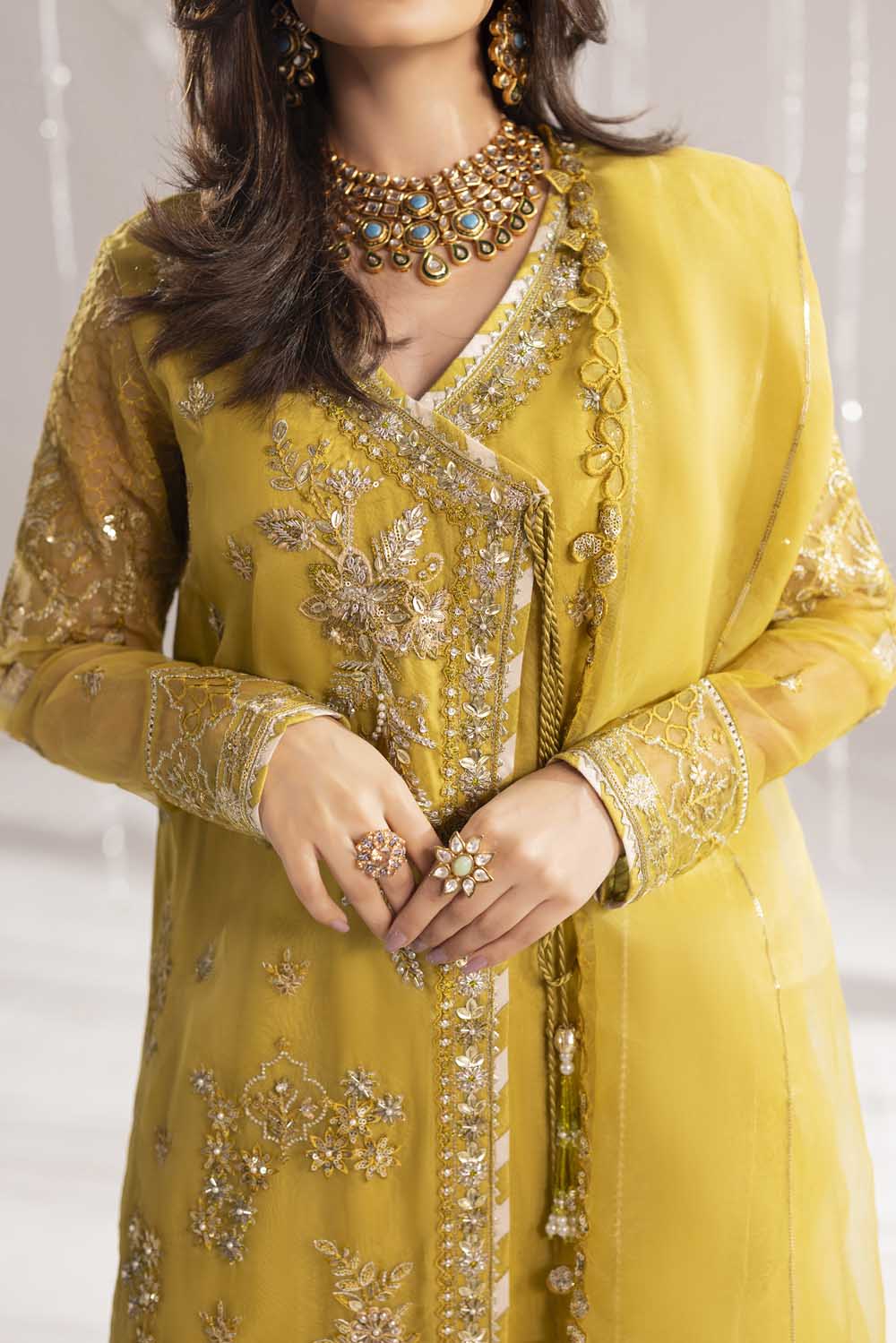 ZR-2566 | MUSTARD Zahra Rubab