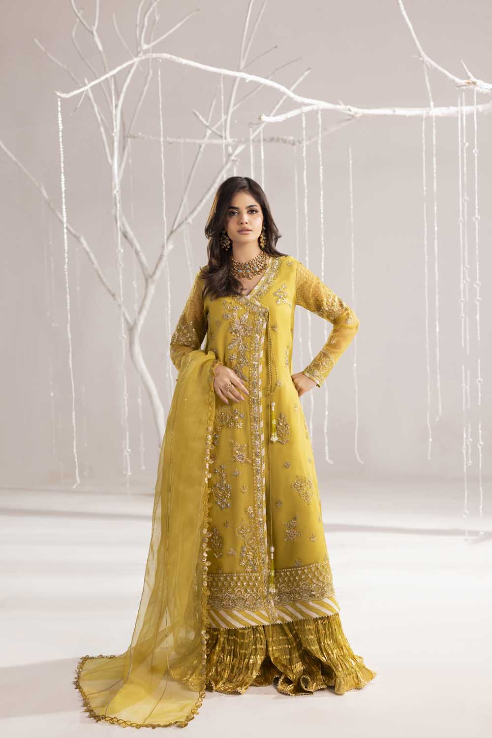 ZR-2566 | MUSTARD Zahra Rubab