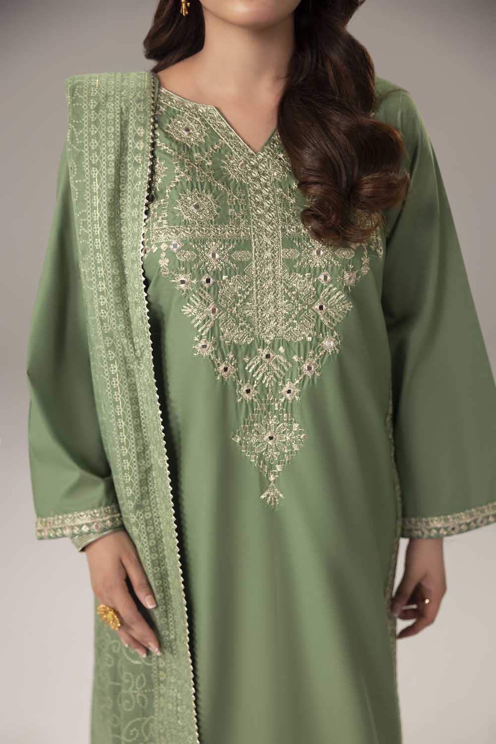 ZR-2632 | MINT GREEN Zahra Rubab