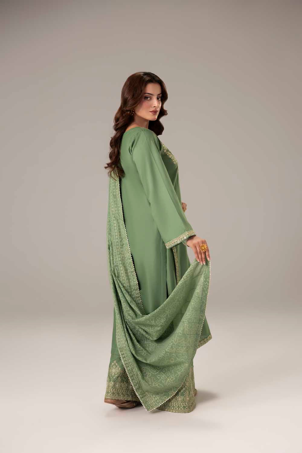 ZR-2632 | MINT GREEN Zahra Rubab