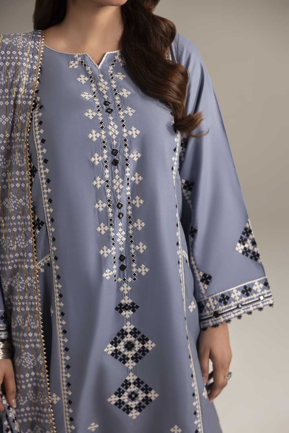 ZR-2630 | DENIM BLUE Zahra Rubab