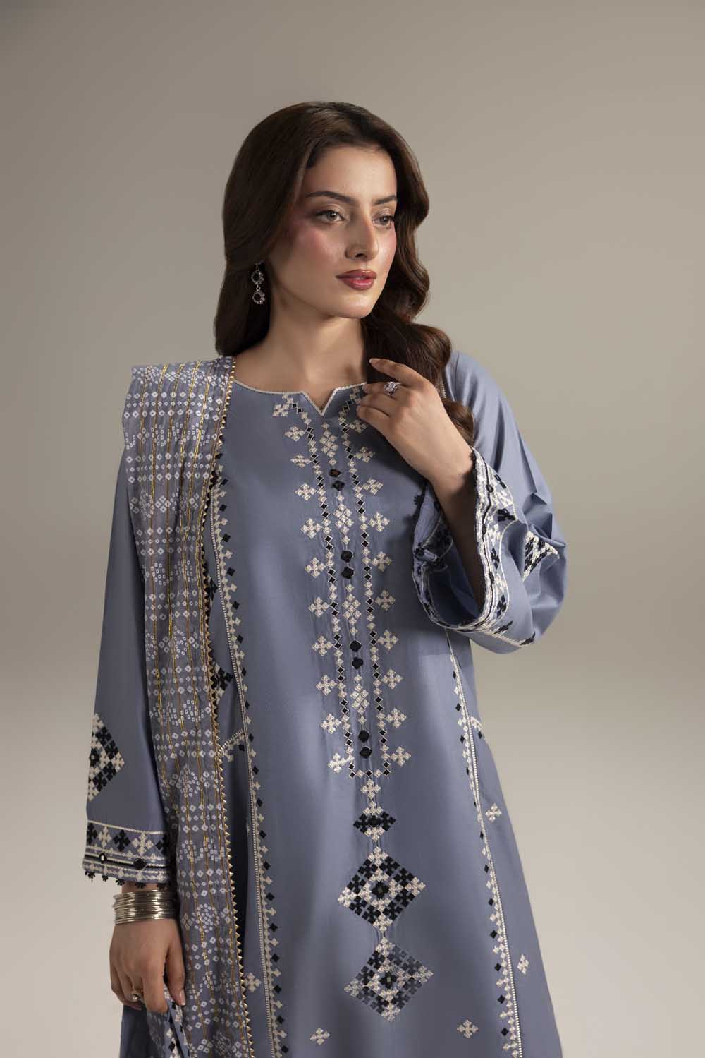 ZR-2630 | DENIM BLUE Zahra Rubab
