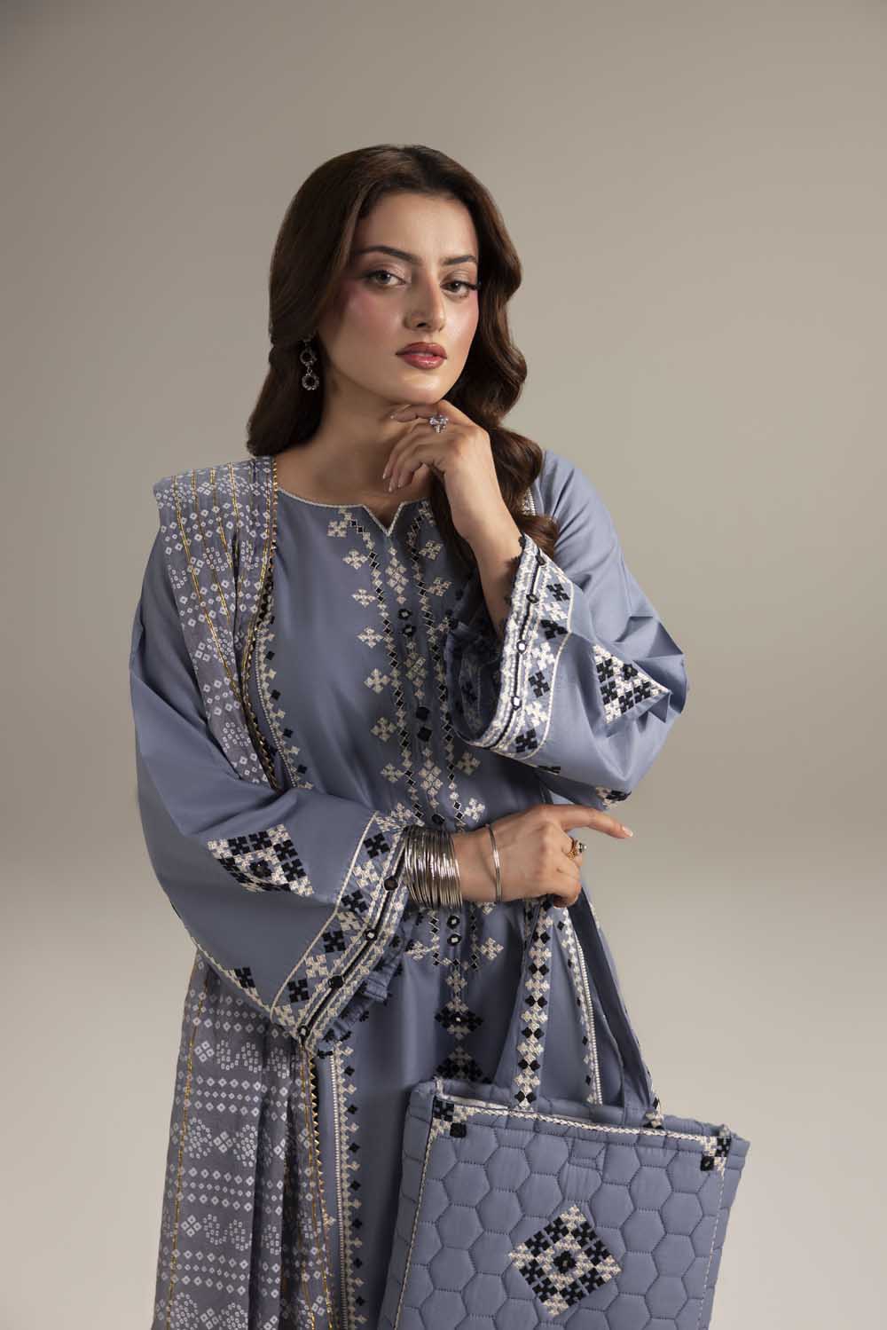 ZR-2630 | DENIM BLUE Zahra Rubab