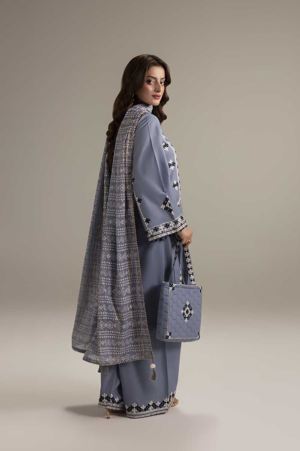 ZR-2630 | DENIM BLUE Zahra Rubab