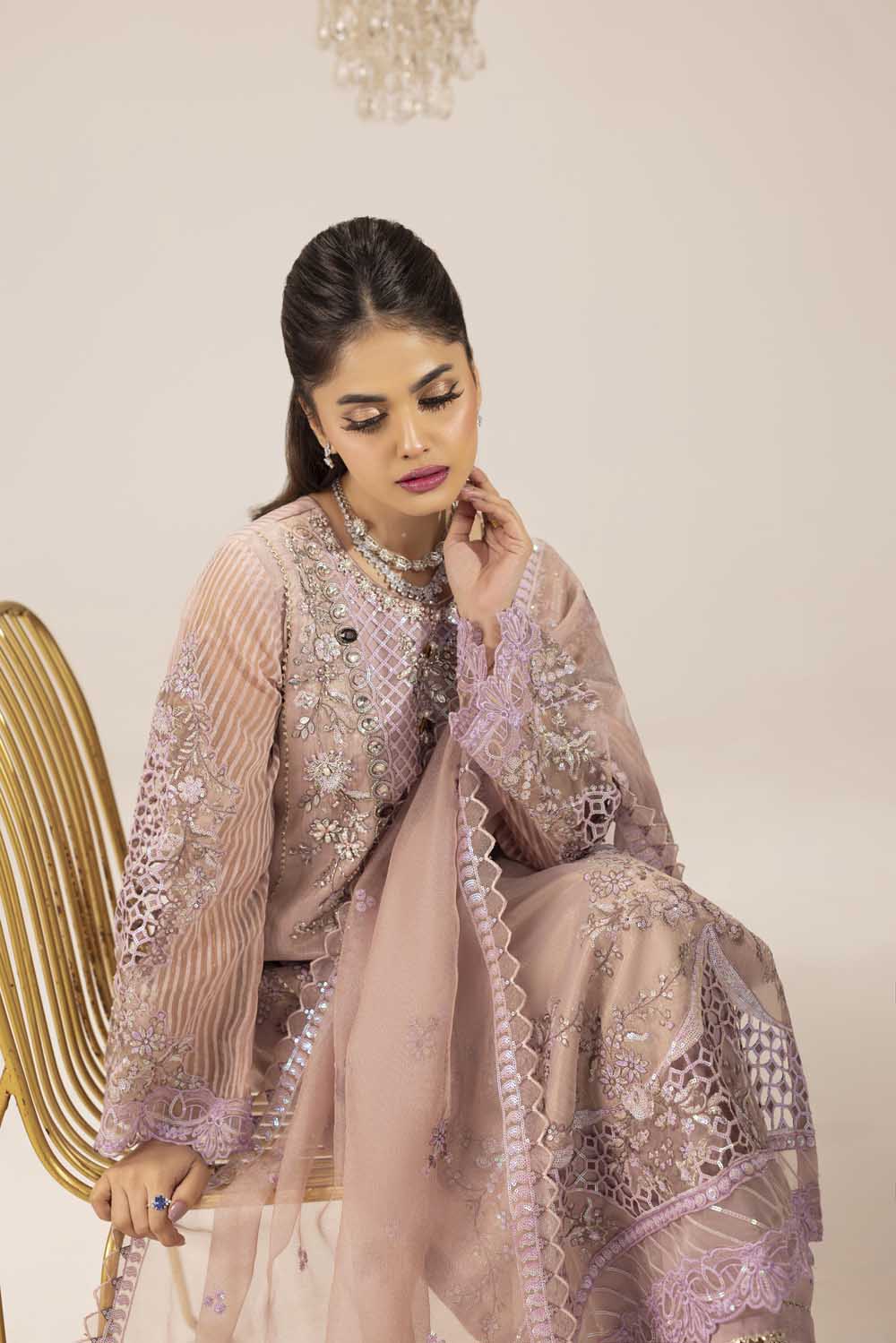 ZR-2562 | LAVENDER Zahra Rubab