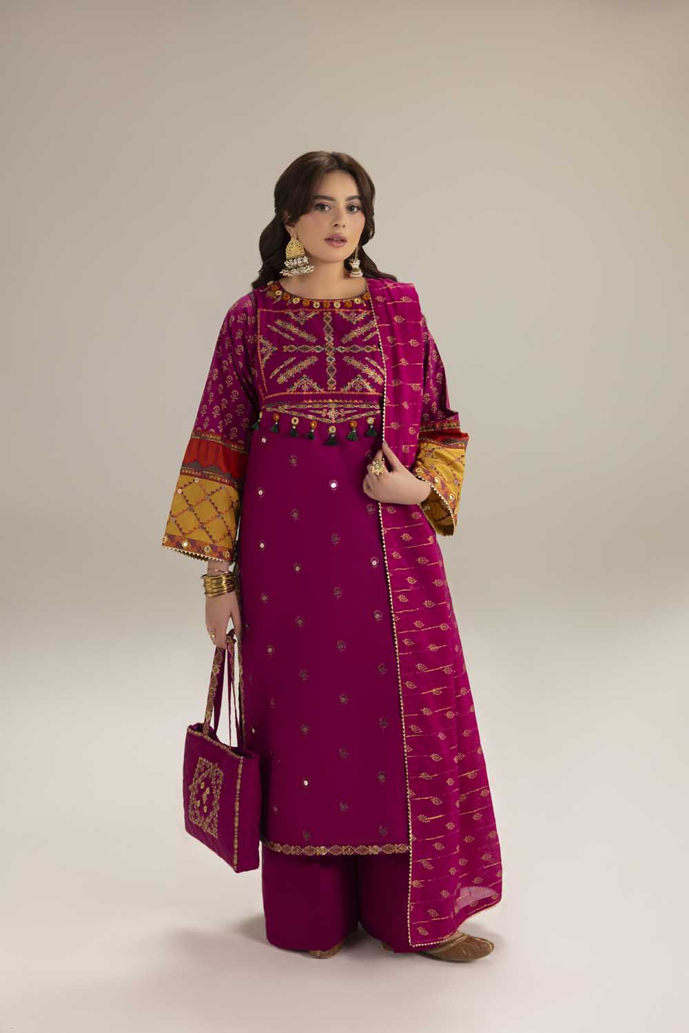 ZR-2634 | MAGENTA Zahra Rubab