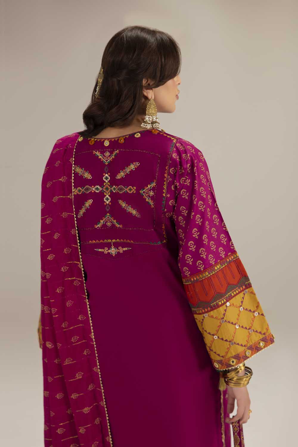 ZR-2634 | MAGENTA Zahra Rubab