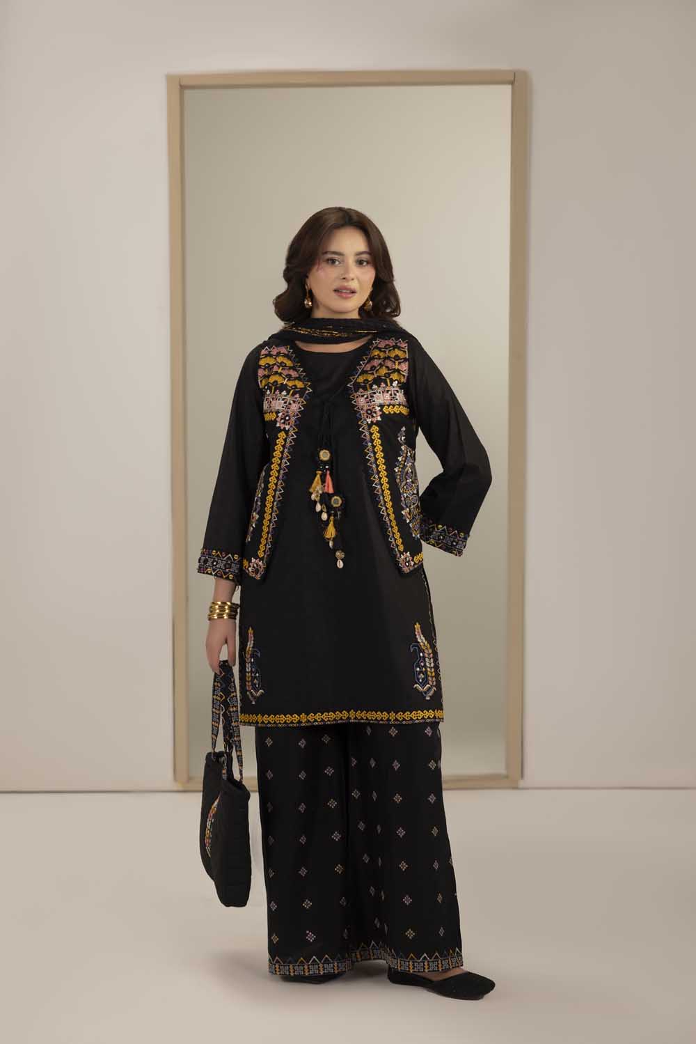 ZR-2629 | BLACK Zahra Rubab