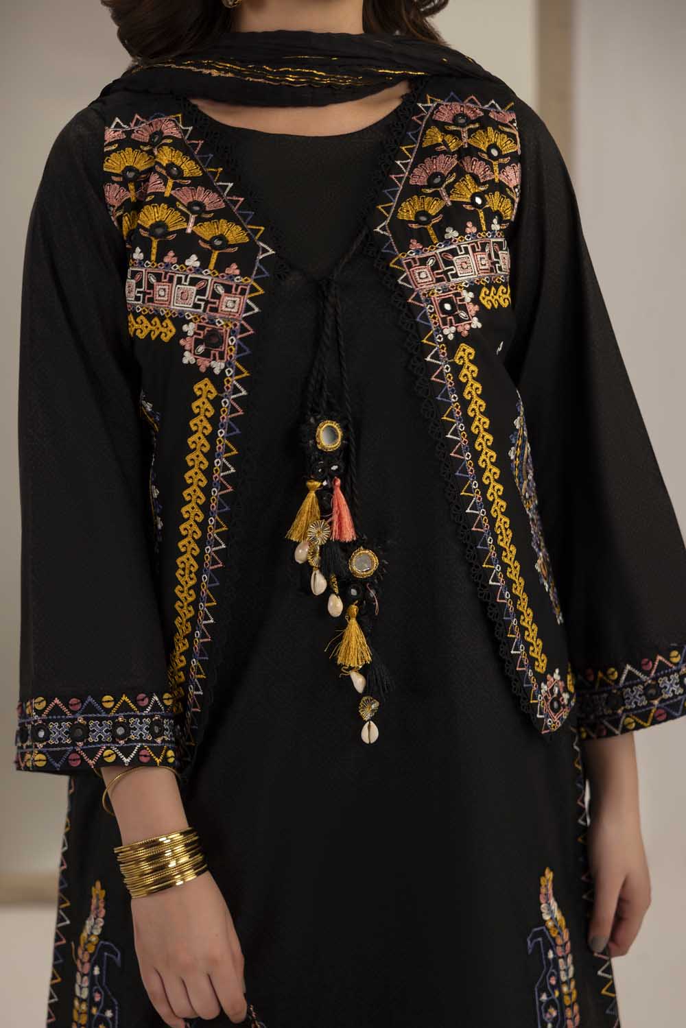ZR-2629 | BLACK Zahra Rubab