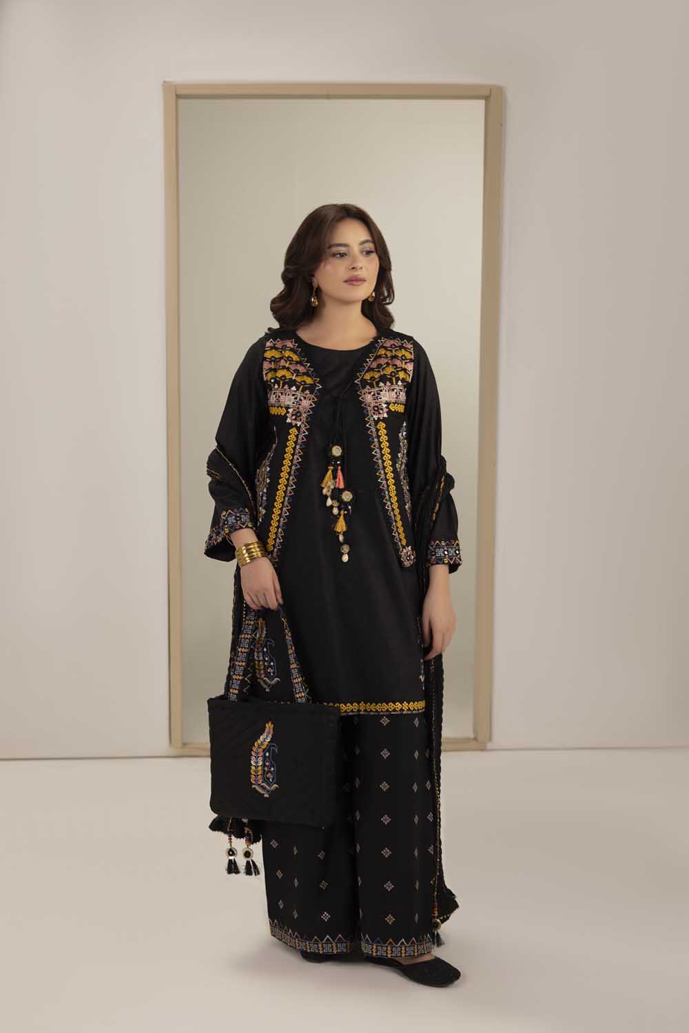 ZR-2629 | BLACK Zahra Rubab