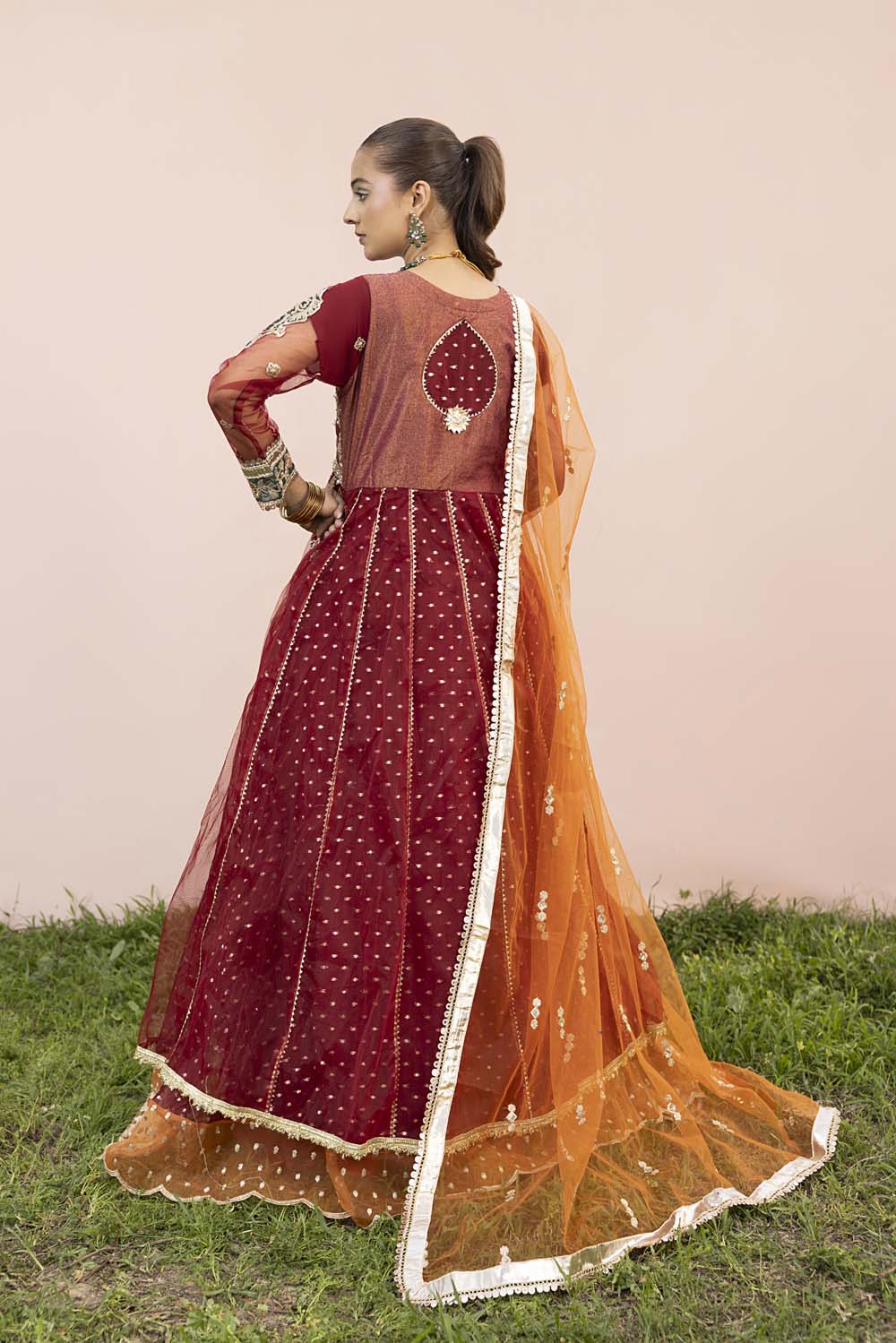 ZR-2360 | MAHROON Zahra Rubab