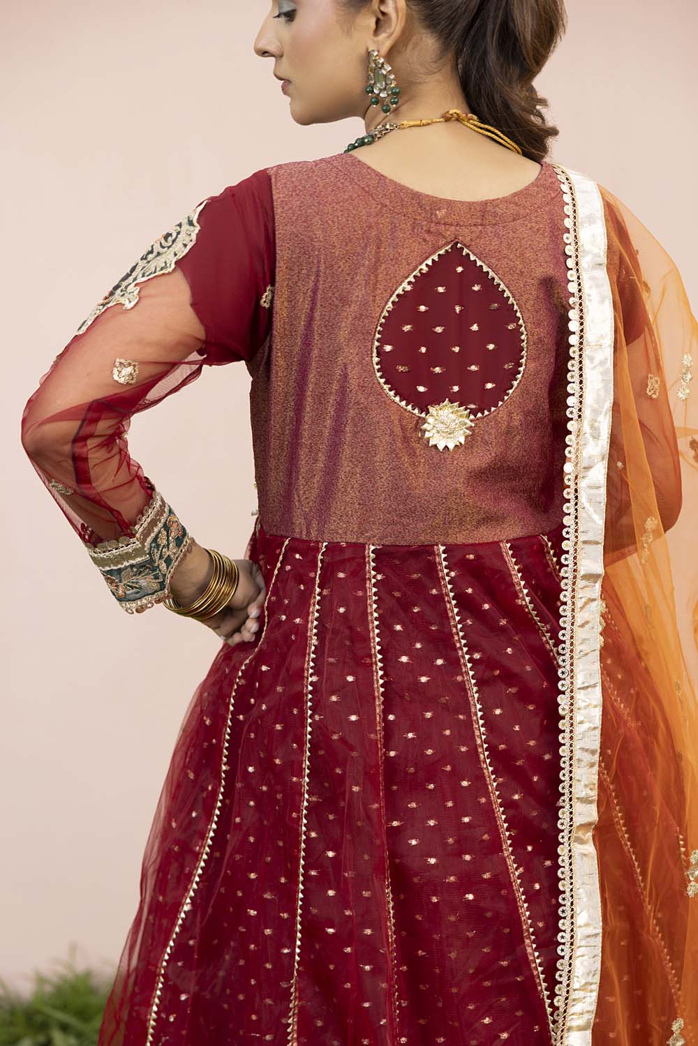 ZR-2360 | MAHROON Zahra Rubab