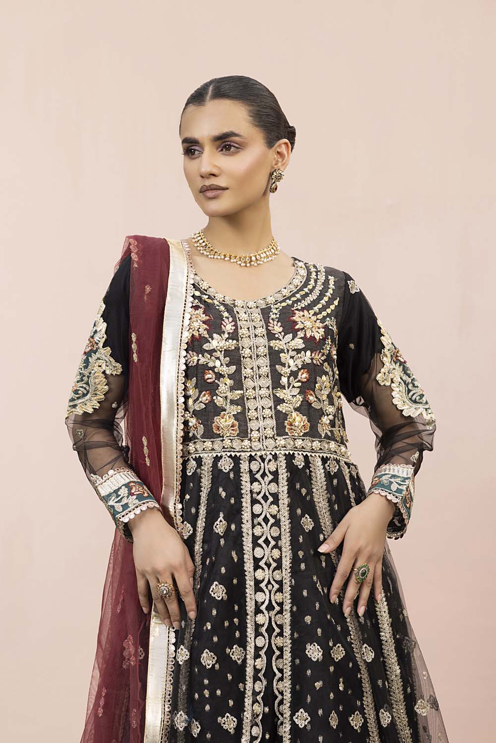 ZR-2360 | BLACK Zahra Rubab